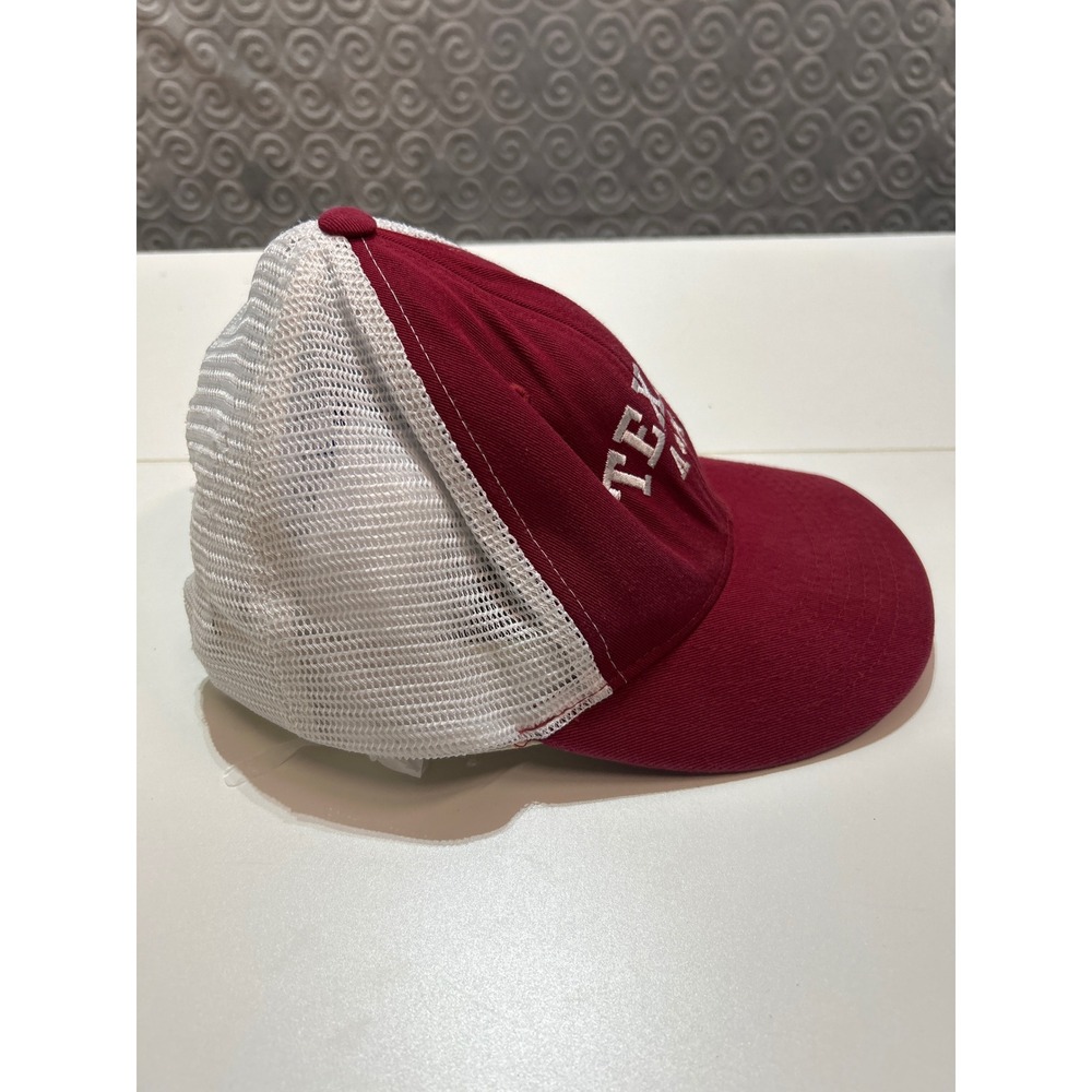 Vintage Texas‎ A&M Maroon White Trucker Hat Adult Baseball Cap Aggies - Picture 5 of 8